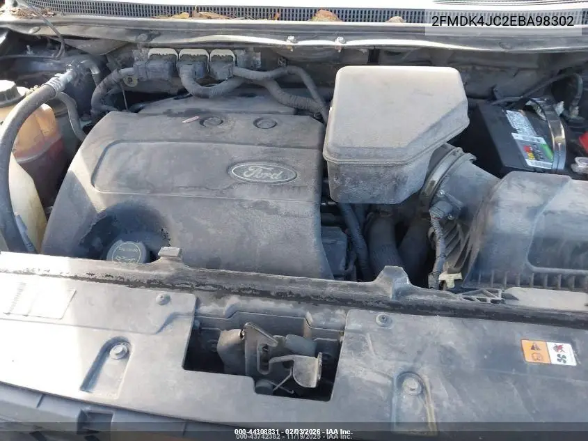 2FMDK4JC2EBA98302 2014 Ford Edge Sel