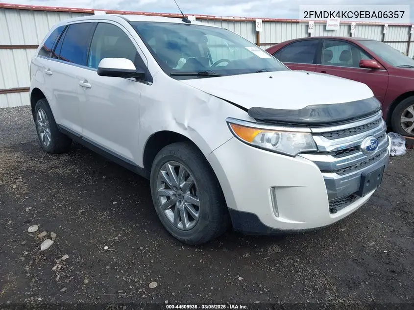 2FMDK4KC9EBA06357 2014 Ford Edge Limited
