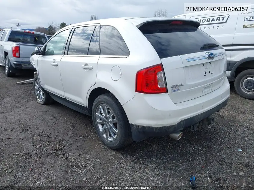 2FMDK4KC9EBA06357 2014 Ford Edge Limited