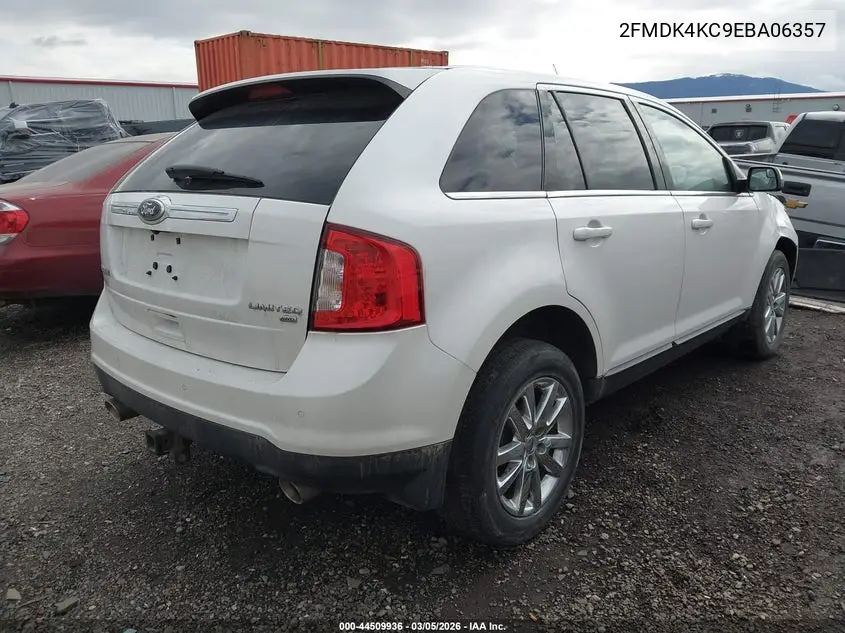 2FMDK4KC9EBA06357 2014 Ford Edge Limited