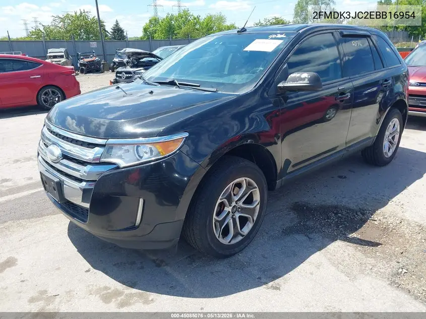 2014 Ford Edge Sel VIN: 2FMDK3JC2EBB16954 Lot: 45085076