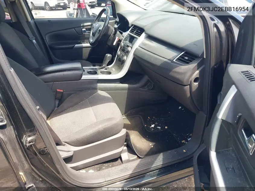 2014 Ford Edge Sel VIN: 2FMDK3JC2EBB16954 Lot: 45085076