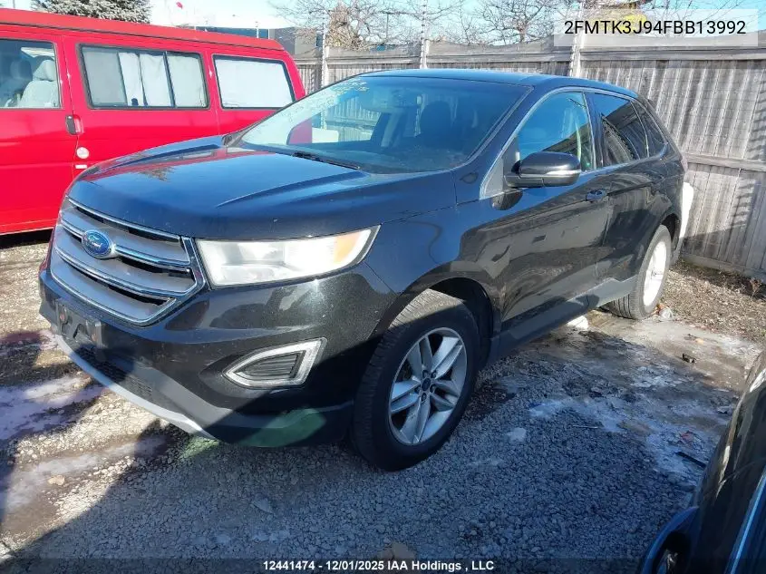 2FMTK3J94FBB13992 2015 Ford Edge Sel