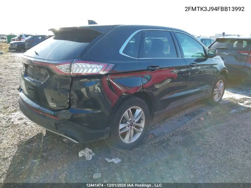 2FMTK3J94FBB13992 2015 Ford Edge Sel