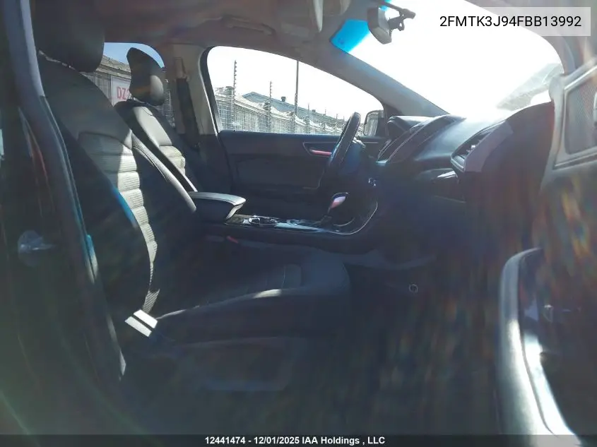 2FMTK3J94FBB13992 2015 Ford Edge Sel
