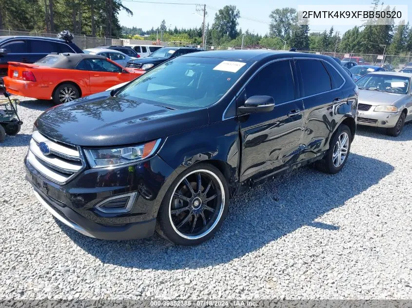 2FMTK4K9XFBB50520 2015 Ford Edge Titanium