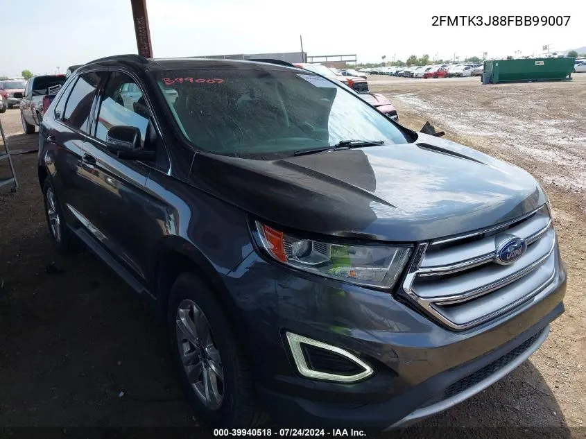 2FMTK3J88FBB99007 2015 Ford Edge Sel