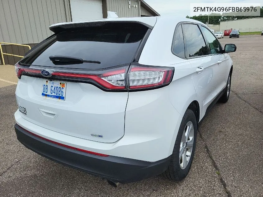 2FMTK4G96FBB65976 2015 Ford Edge Se