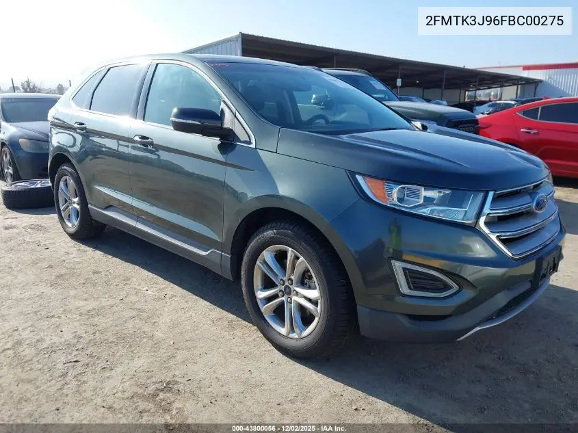 2FMTK3J96FBC00275 2015 Ford Edge Sel