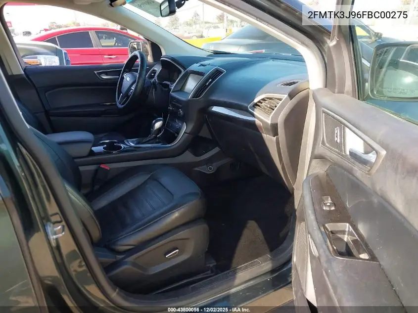 2FMTK3J96FBC00275 2015 Ford Edge Sel