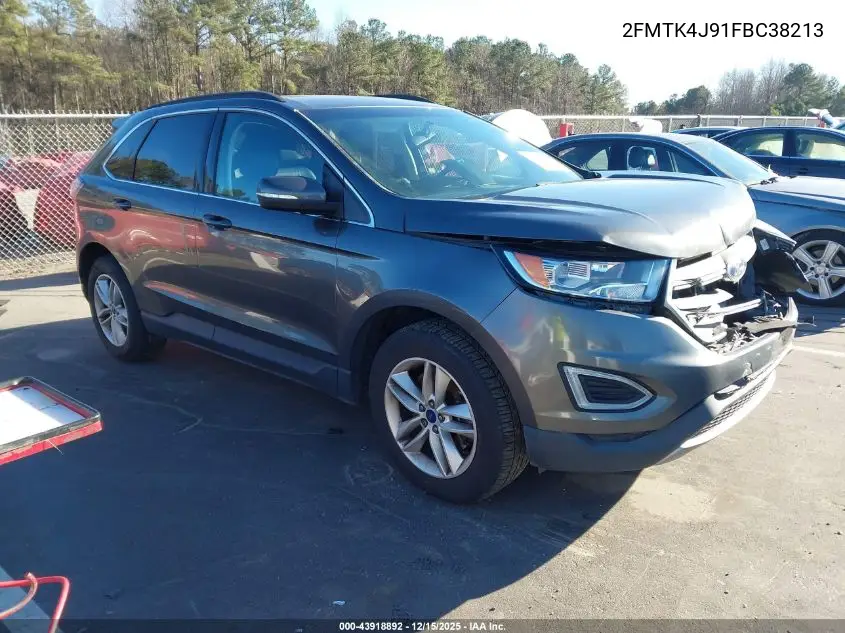 2FMTK4J91FBC38213 2015 Ford Edge Sel