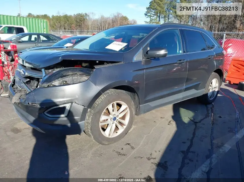 2FMTK4J91FBC38213 2015 Ford Edge Sel