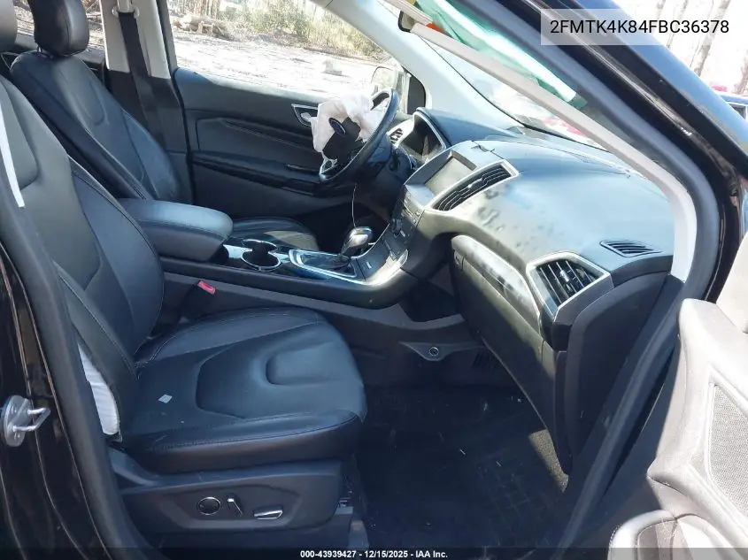 2FMTK4K84FBC36378 2015 Ford Edge Titanium
