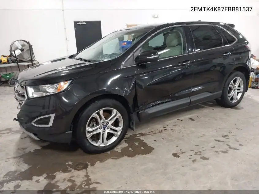 2FMTK4K87FBB81537 2015 Ford Edge Titanium