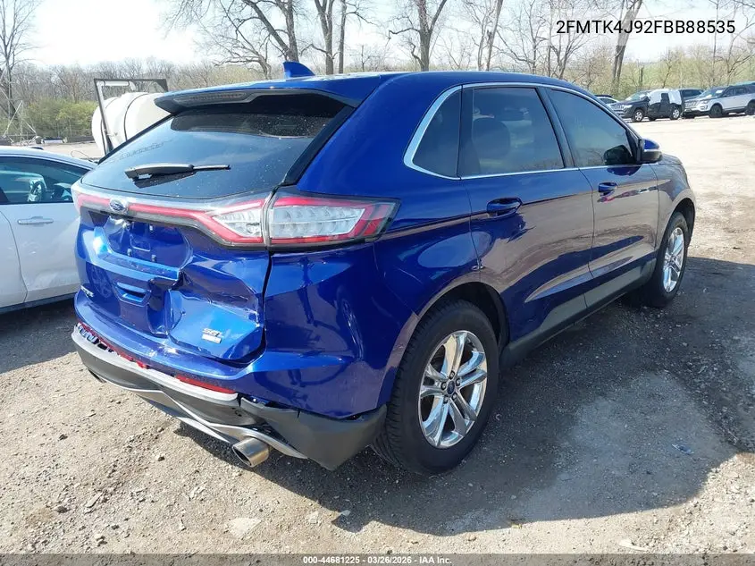 2FMTK4J92FBB88535 2015 Ford Edge Sel