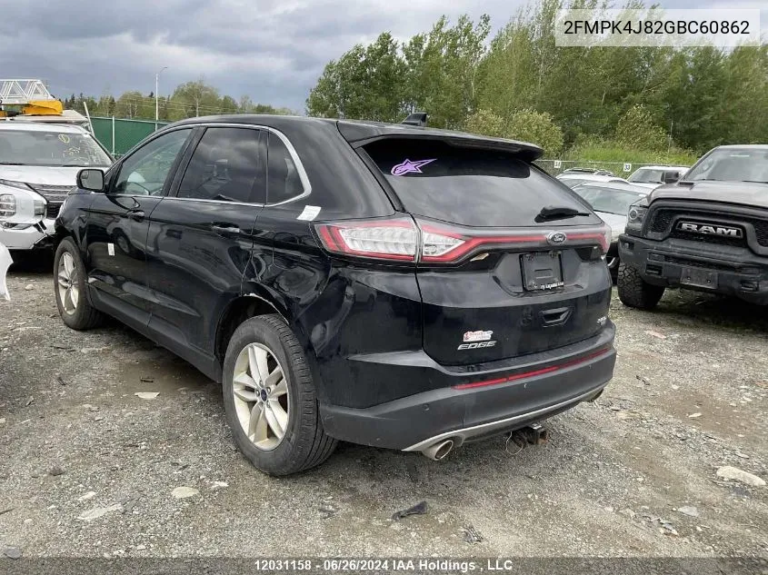 2FMPK4J82GBC60862 2016 Ford Edge Sel