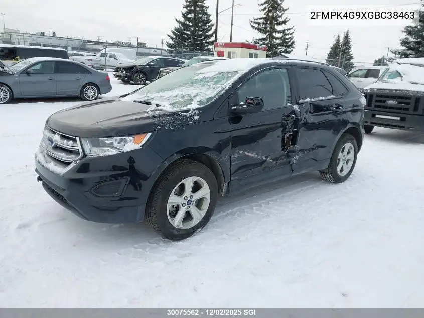 2FMPK4G9XGBC38463 2016 Ford Edge Se