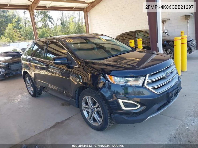 2FMPK4K86GBB21297 2016 Ford Edge Titanium