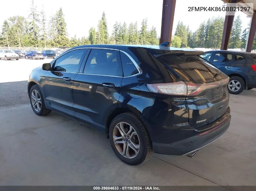 2FMPK4K86GBB21297 2016 Ford Edge Titanium