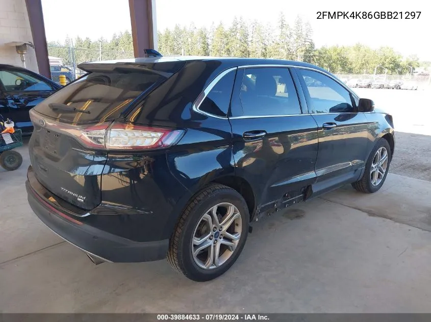 2FMPK4K86GBB21297 2016 Ford Edge Titanium