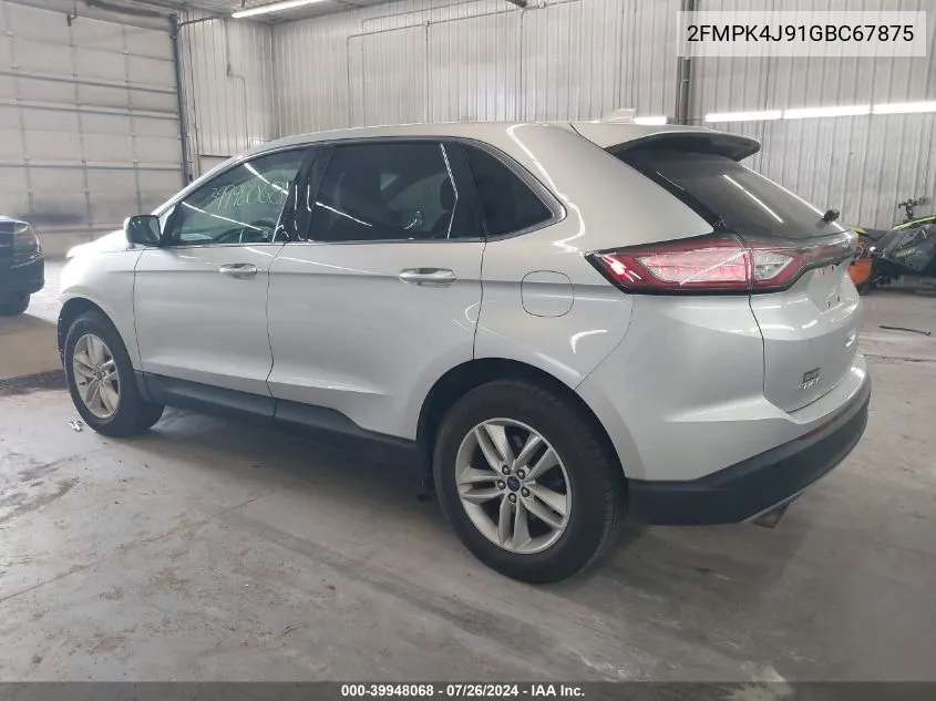 2FMPK4J91GBC67875 2016 Ford Edge Sel