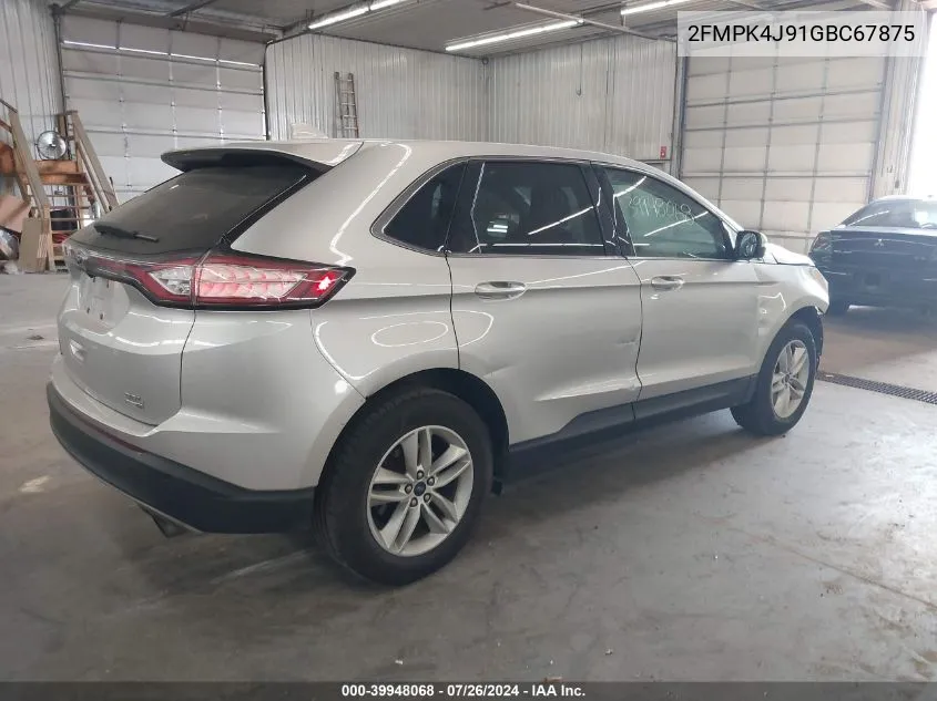 2FMPK4J91GBC67875 2016 Ford Edge Sel