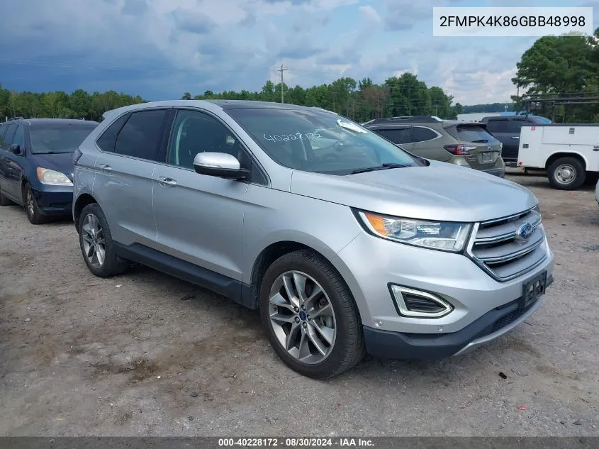 2FMPK4K86GBB48998 2016 Ford Edge Titanium