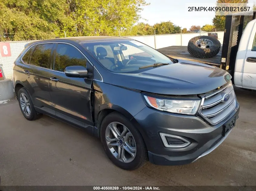 2FMPK4K99GBB21657 2016 Ford Edge Titanium