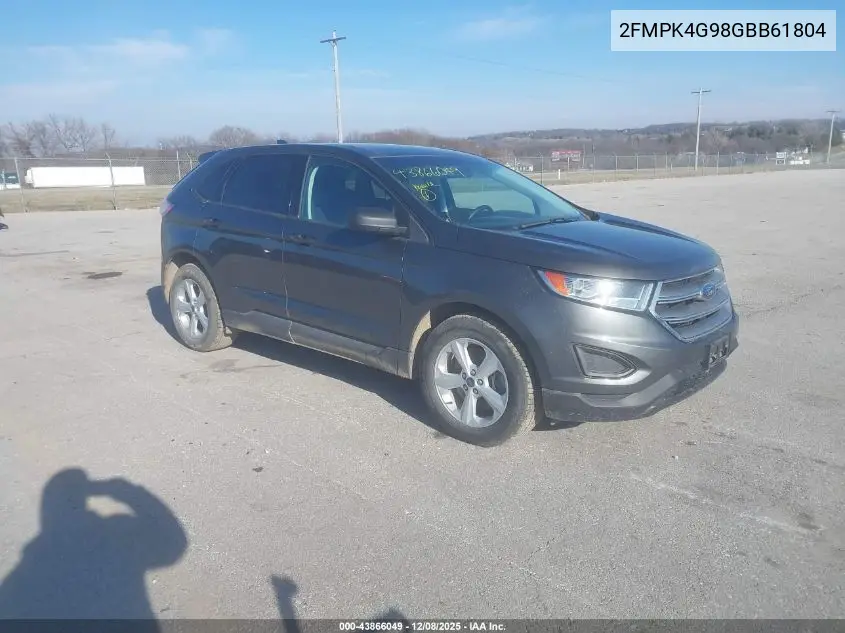 2FMPK4G98GBB61804 2016 Ford Edge Se