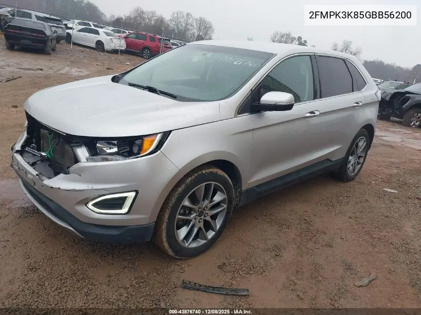 2FMPK3K85GBB56200 2016 Ford Edge Titanium