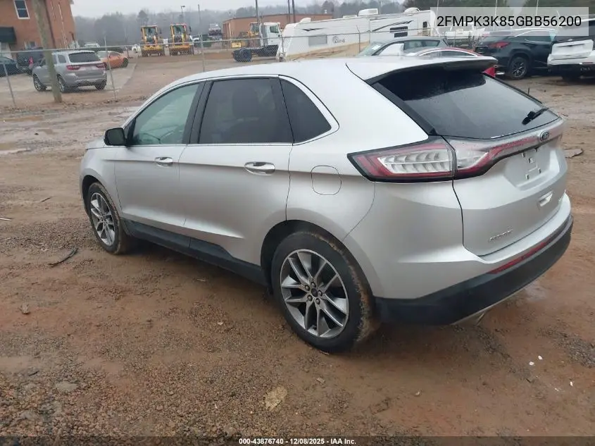 2FMPK3K85GBB56200 2016 Ford Edge Titanium