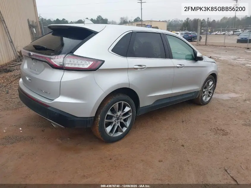 2FMPK3K85GBB56200 2016 Ford Edge Titanium