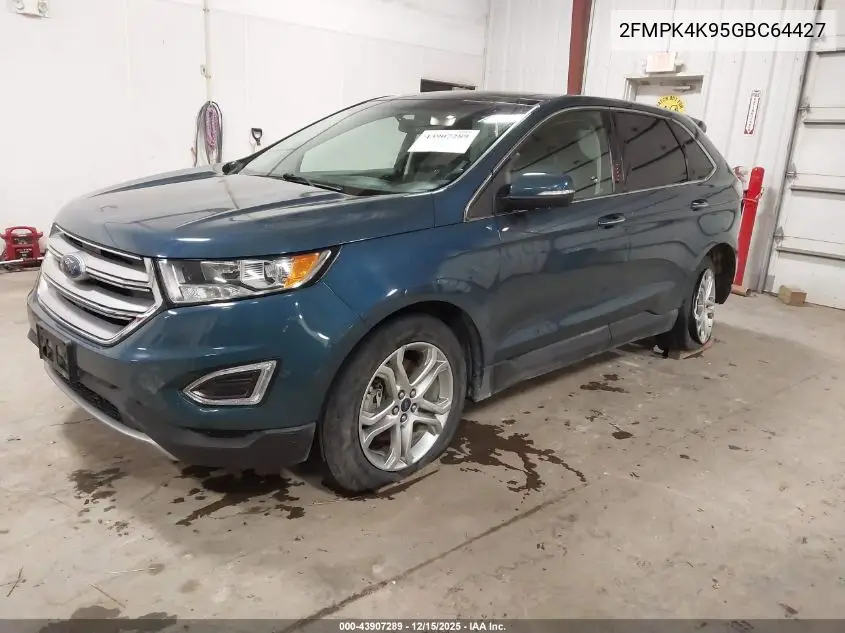 2FMPK4K95GBC64427 2016 Ford Edge Titanium