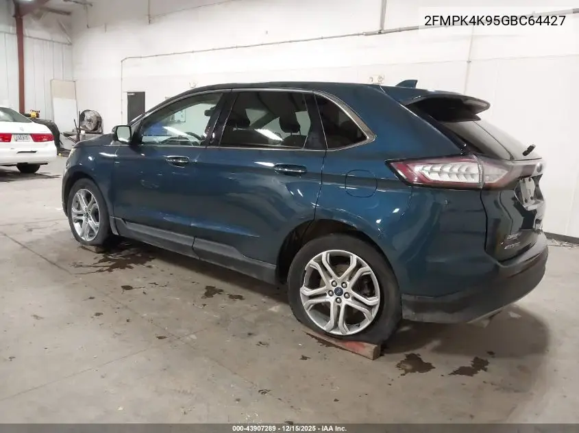 2FMPK4K95GBC64427 2016 Ford Edge Titanium