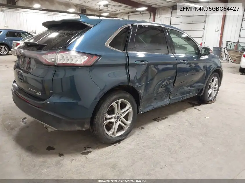 2FMPK4K95GBC64427 2016 Ford Edge Titanium