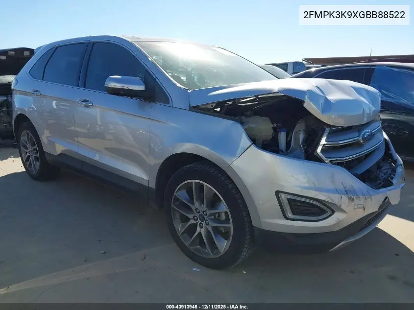 2FMPK3K9XGBB88522 2016 Ford Edge Titanium
