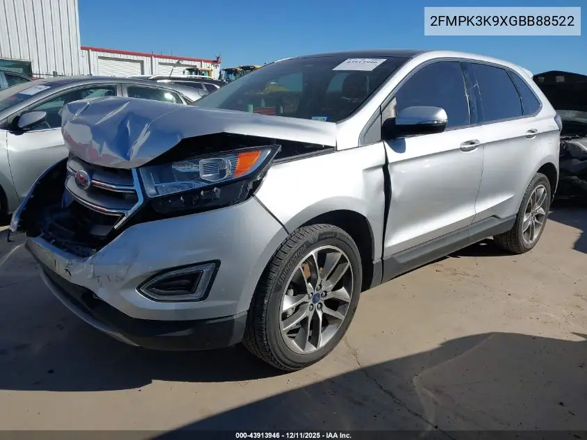 2FMPK3K9XGBB88522 2016 Ford Edge Titanium