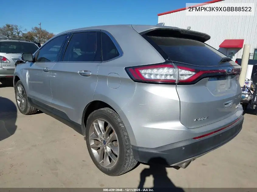 2FMPK3K9XGBB88522 2016 Ford Edge Titanium