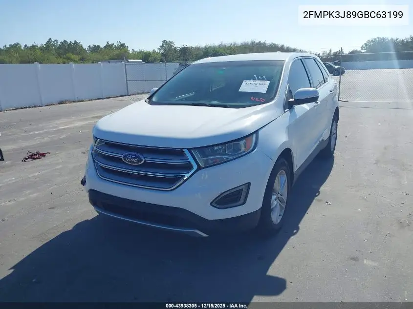 2FMPK3J89GBC63199 2016 Ford Edge Sel
