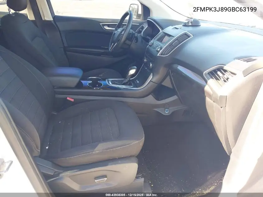 2FMPK3J89GBC63199 2016 Ford Edge Sel
