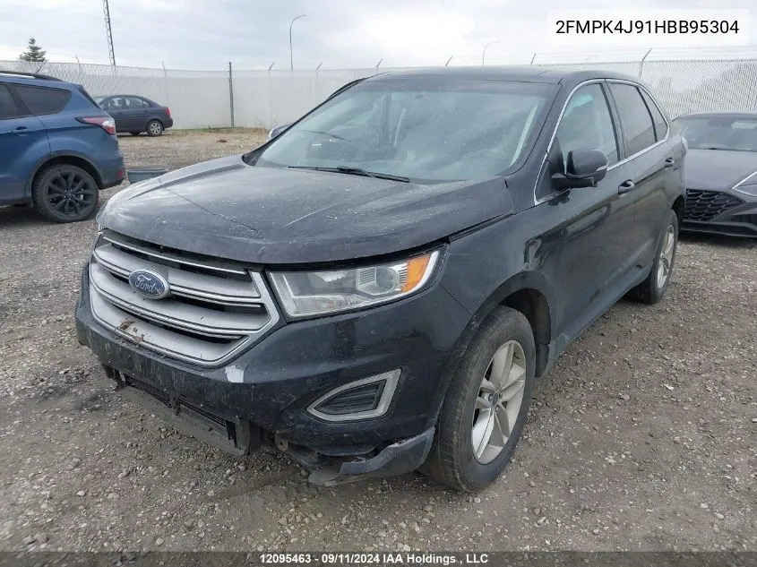 2FMPK4J91HBB95304 2017 Ford Edge Sel