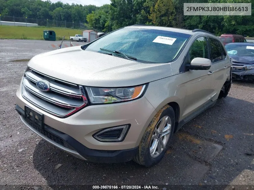 2FMPK3J80HBB86613 2017 Ford Edge Sel