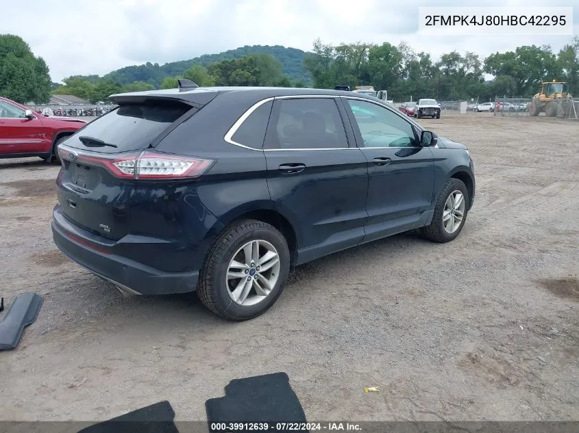 2FMPK4J80HBC42295 2017 Ford Edge Sel