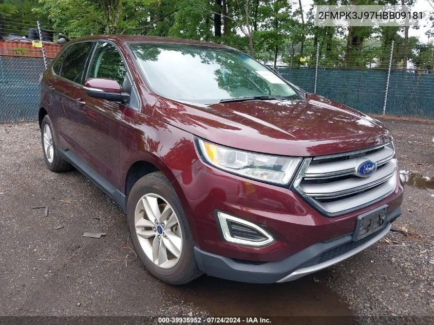 2FMPK3J97HBB09181 2017 Ford Edge Sel