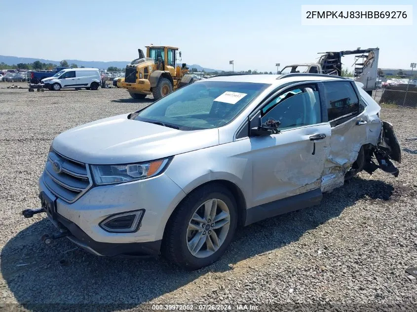 2FMPK4J83HBB69276 2017 Ford Edge Sel