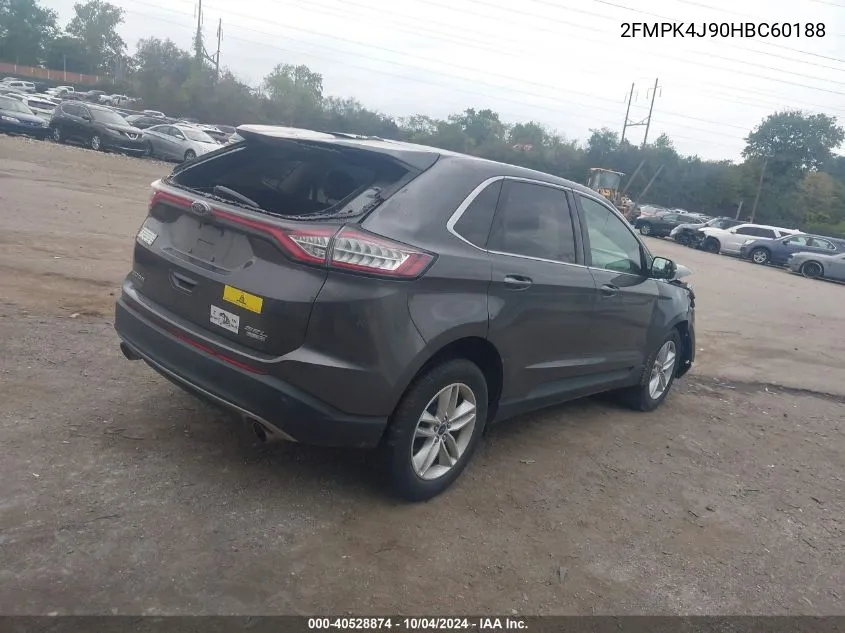 2FMPK4J90HBC60188 2017 Ford Edge Sel