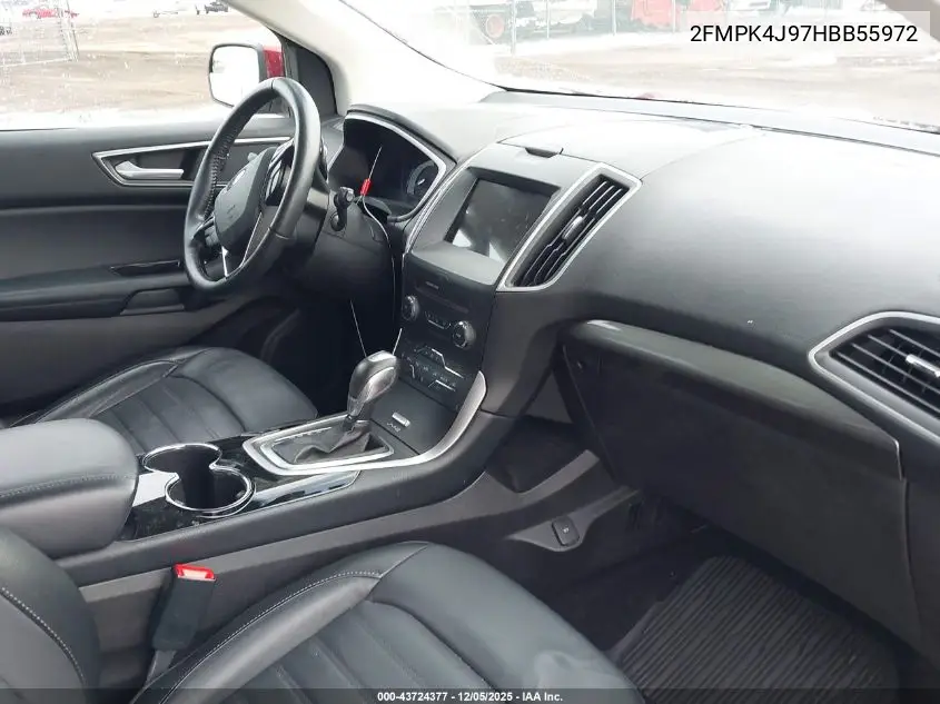 2FMPK4J97HBB55972 2017 Ford Edge Sel