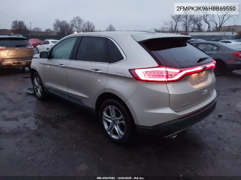 2FMPK3K96HBB69550 2017 Ford Edge Titanium