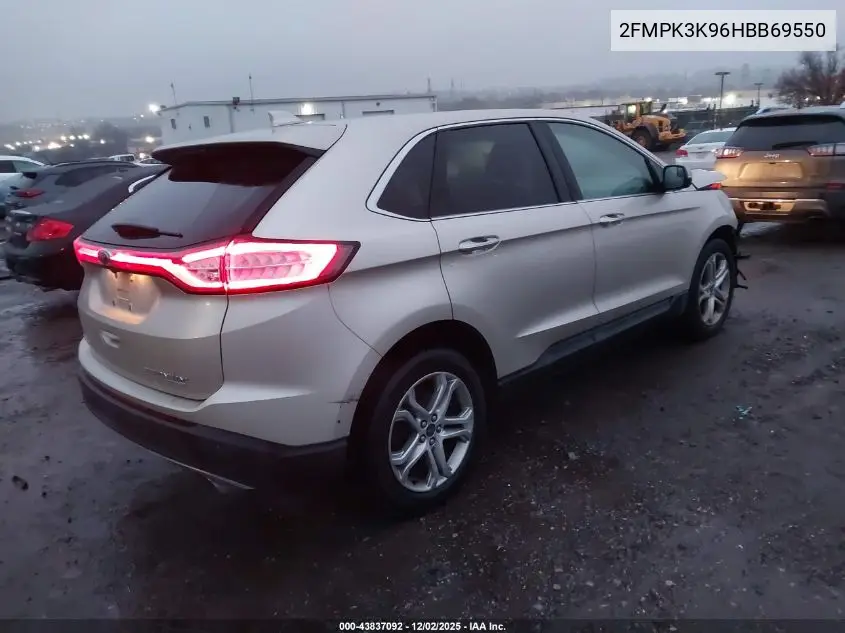 2FMPK3K96HBB69550 2017 Ford Edge Titanium