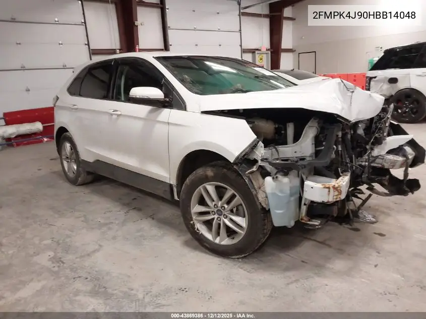 2FMPK4J90HBB14048 2017 Ford Edge Sel